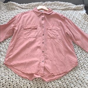 Light pink Forever 21 button down